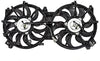 Rareelectrical NEW DUAL RADIATOR AND CONDENSER FAN COMPATIBLE WITH NISSAN MAXIMA 2016 NI3115134 21481JA000