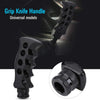Universal Universal Gear Shift Knob Car Gun Grip Knife Handle Gear Shift Lever Knob Shifter with 3 Adapter 8mm 10mm 12mm