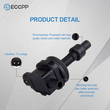 ECCPP Ignition Coils Pack of 2 Compatible for 2001-2004 Vol-vo S40 1.9L L4 Replacement for UF-365 C1259 for Travel, Transportation and Repair