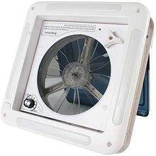 Z.L.F.J.P Camper Motorhome CE 11'' 3 Speeds Adjustable Anti UV ABS with LED Light 12V Caravan RV Roof Vent Fan