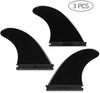 YJXUSHYQ Future Tri Fin Surfing Set Surfboard Fins Thruster Water Sports Surfing Board Aquaplane Fin (Color : White, Size : Free)