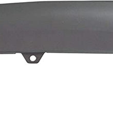 Rear Lower Valance Compatible with 2017-2019 Honda CR-V Garnish Painted-Silver EX/EX-L/LX Models