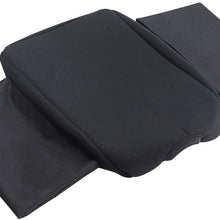 D-Lumina for Toyota Tacoma 2016 2017 2018 Center Console Cover - Armrest Cushion Covers W/Side Storage Pockets, Neoprene, Waterproof, Black