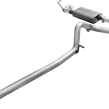aFe (49-08043) Scorpion 2-1/2" Aluminized Hi-Tuck Cat-Back Exhaust System for Jeep Wrangler JK V6-3.8/3.6L Engine