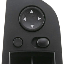 A-Premium Power Window Switch Replacement for BMW E90 E91 E92 E93 325i 2005-2011 335i 2007-2012 Front Left(with Power Folding Mirrors)