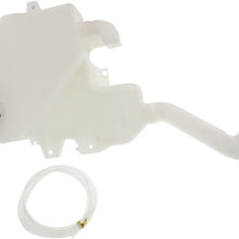 Windshield Washer Tank Assembly compatible with Honda Accord Crosstour 10-14 W/Pump and Cap
