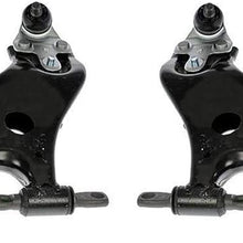 AutoDN Front Lower Left and Right Control Arm Compatible With 2008-2015 Toyota Highlander
