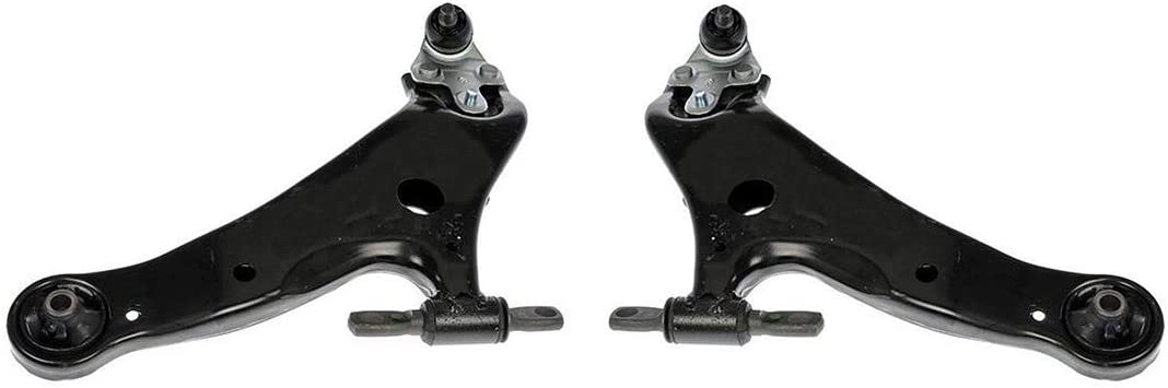 AutoDN Front Lower Left and Right Control Arm Compatible With 2008-2015 Toyota Highlander