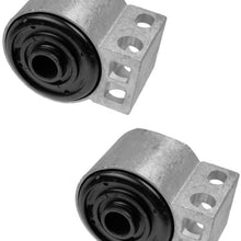 Pair Set 2 Front Rearward Control Arm Bushings For Saab 9-5 99-01 Lemforder