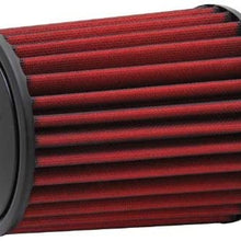 AEM 21-2027DK Universal DryFlow Clamp-On Air Filter: Round Tapered; 2.75 in (70 mm) Flange ID; 7 in (178 mm) Height; 6.25 in (159 mm) Base; 5.25 in (133 mm) Top