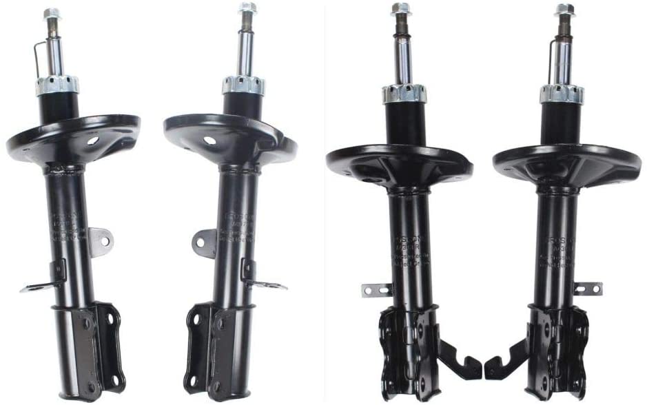 SarahQ fit 1998-2002 Chevrolet Prizm 1993-1997 Geo Prizm 1993-2002 Corolla Set of 4 Front + Rear Right+Left Suspension Strut Shock Absorbers Kit A0383