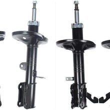 Set of 4 Front + Rear Right+Left Suspension Strut Shock Absorbers Kit for 1998-2002 Chevrolet Prizm 1993-1997 Geo Prizm 1993-2002 Corolla by GIMAE 1 Year Warranty