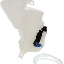 Windshield Washer Tank Assembly compatible with VW Passat 98-01 W/Pump Cap and Sensor 2.8L Cap Wagon Old Body Style