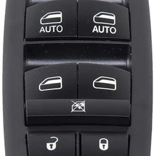 Power Window Switch Front Left fits for 2011-2012 Chrysler 300 C S 4-Door 2015-2017 Chrysler 200 C S 4-Door 2016 Ram 1500 2500 3500 4500 5500 4-Door 68231805AA 68139805AB 68139805AA 56046823AC