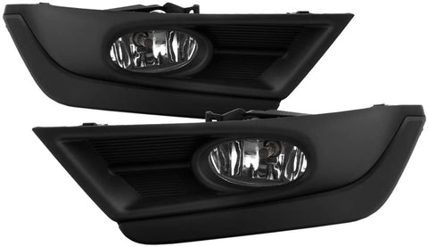 Spyder Auto Spyder 5084903 Honda CRV 2017-2018 OEM Fog Lights W/Switch and Cover - Clear