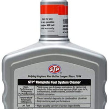 STP Fuel System Cleaner and Stabilizer, Advanced Synthetic Technology, Bottles, 12 Fl Oz, 18025B