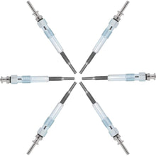 X AUTOHAUX Diesel Heater Glow Plugs for BMW 1 Series 3 Series 5 6 7 Series X3 X5 Set of 6