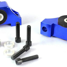 DEMOTOR PERFORMANCE Engine Motor Torque Mount Kit B-series/D-series For 92-01 Honda Civic EG EK JDM Blue