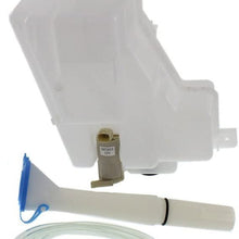 Windshield Washer Tank Assembly compatible with Nissan Maxima 04-08 W/Cap Hose Inlet Pump and Sensor