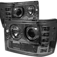 Spyder Auto GMC Sierra 1500/2500/3500, GMC Sierra Denali Black Halogen Projector Headlight