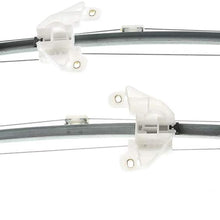 Set of 2 Rear Power Window Regulator and Motor Assembly Compatible with 2016-2019 Honda Civic
