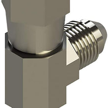 Lippert Components - 113135 1/4" Hydraulic Fitting - Swivel Run Tee (6602-04-04-04)