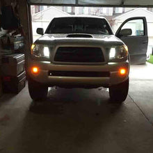 iJDMTOY (2) 3-Inch Cubic 20W CREE LED Pod Lights Compatible With Truck Jeep Off-Road ATV 4WD 4x4, Amber Yellow