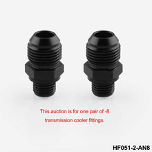 AN8/AN6-1/4NPS Transmission Oil Cooler Adapter Fitting GM Turbo 350 400 4L60E 200R 700R