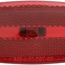 Optronics MC32RBS Surface Mount Maker/Clearance Light with Reflex, Red