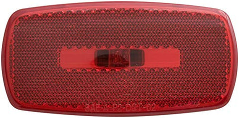 Optronics MC32RBS Surface Mount Maker/Clearance Light with Reflex, Red