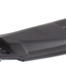 Radiator Support Cover for Honda Accord 08-10 Upper Assembly Black Plastic Sedan