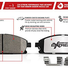 Power Stop Z26-1718 Z26 Extreme Performance Carbon-Ceramic Rear Brake Pad Set