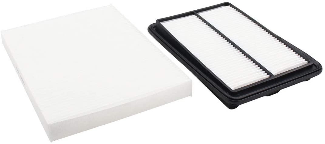 NewYall Pack of 2 Engine and Cabin Air Filter