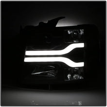 Spyder Auto 5083609 Chevy Silverado 1500 07-13 / 2500HD/3500HD 07-14 Version 3 Projector Headlights - LED DRL - Black