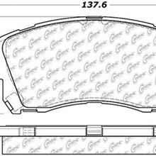 Centric (103.07210) Brake Pad, Ceramic