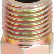 ECCPP Standard SAE Inverted Flare Brake Line Fittings Nuts Assortment 3/16" Kit Set
