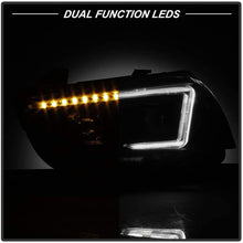 Xtune Projector Headlights for Dodge Charger 11-14 [Halogen Model Only] Switchback Turn Signals (Black Smoke)