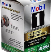 Mobil 1 Mobil Super 10W-40 Premium Motor Oil, 1-Quart, Single Bundle M1-206A Extended Performance Oil Filter
