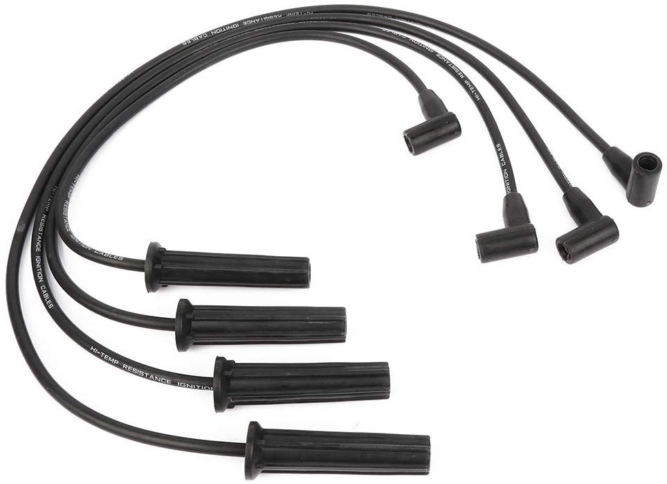 TUPARTS Pack of 4 Ignition Wire Sets Compatible with Chevy S10 GMC Sonoma 1998-2003