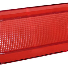 MOFORKIT 3rd Third Brake Light Extended Cab Only Lens Compatible with Chevy S10 GMC Sonoma 1994 to 2003 High Mount Stop