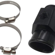 Gazechimp 1 Set Water Temp Temperature Joint Pipe Hose Sensor Gauge Adapter for Universal (34mm)