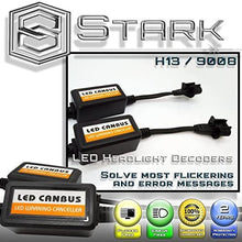 PAIR LED Conversion Kit Headlight Canbus Error Free Anti Flickering Resistor Decoder - 9006 HB4