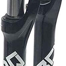 YYT Bicycle Fork 28.6 Mm Straight Tube Aluminum Alloy MTB Pneumatic Shock Absorber Disc Brake Travel 100mm,24 Inch Bike Suspension Fork