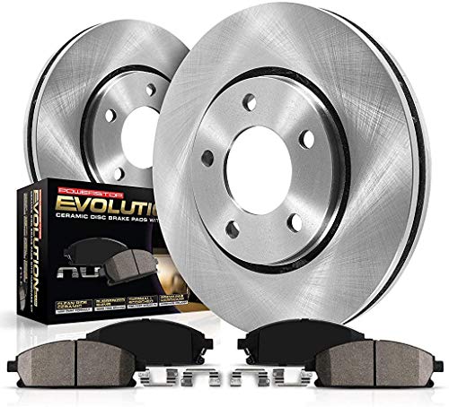 Power Stop KOE5817 Autospecialty Front Replacement Brake Kit-OE Brake Rotors & Ceramic Brake Pads