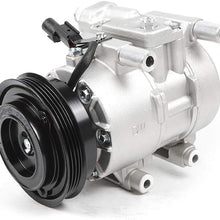 A/C AC Compressor For Kia 2006-2011 Rio & Rio5 1.6L CO 10980C Air Conditioner Compressor with Clutch