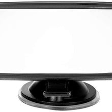 ELUTO Rear View Mirror Universal Car Truck Interior Rear View Mirror Suction Cup Rear View Mirror Adjustable Mirror 8.46"(215mm)
