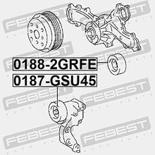 Pulley Idler Kit Febest 0187-GSU45 Oem 16620-31031