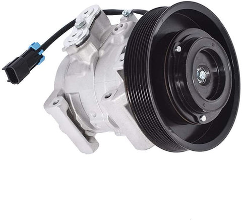 labwork AC Compressor & A/C Clutch CO 29043C Replacement for Freightliner Cascadia 2012-2015 22-65771-000, 447280-1501