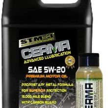 Cerma Gas Engine Treatment Package Kit 5w-20w 15,000 Mile Oil