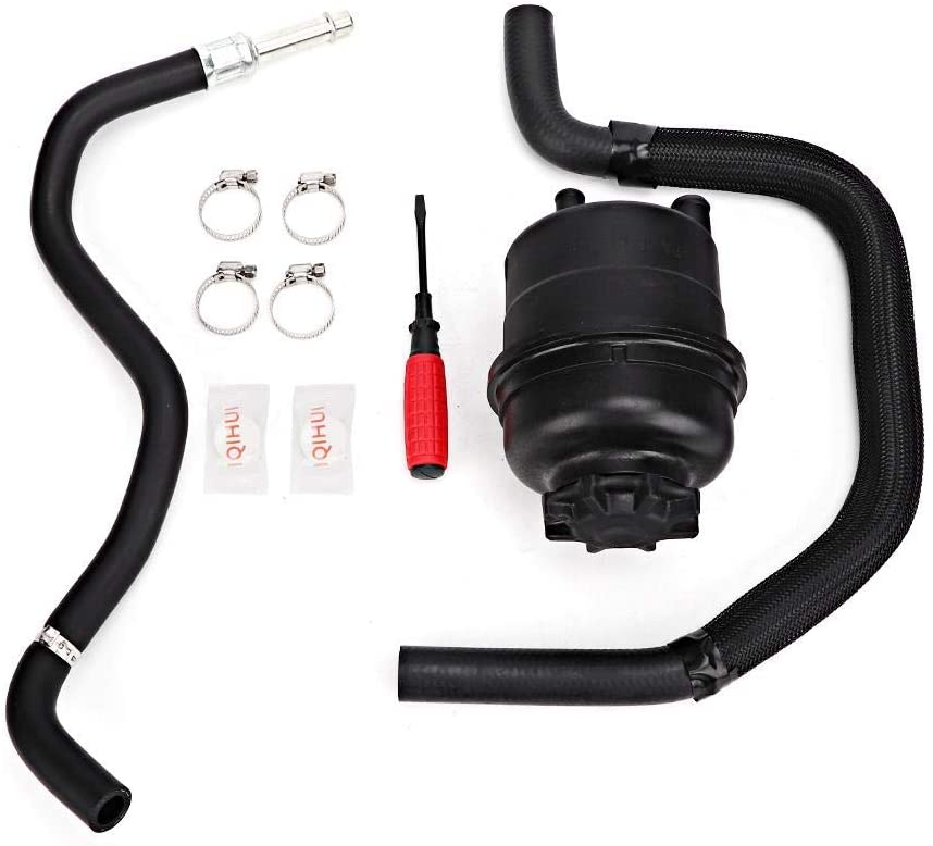 Duokon 32411094306 Power Steering Reservoir Pump Oil Tank Hose Fit for 525i 2001-2003